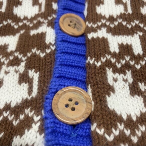 •, Hanna Andersson Cat Dog Knit Jacket Fur Hood Unisex - Picture 4 of 11